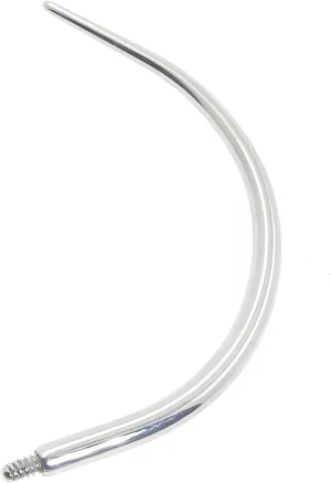 22G/20G/18G/16G/14G/12G/10G/8G/6G/4G/2G/0G/00G 316L Steel Taper Insertion Pin for Ear/Nose/Navel/Nipple/Lip/Eyebrow Stretcher, Body Piercing Stretching Kit Assistant Tool