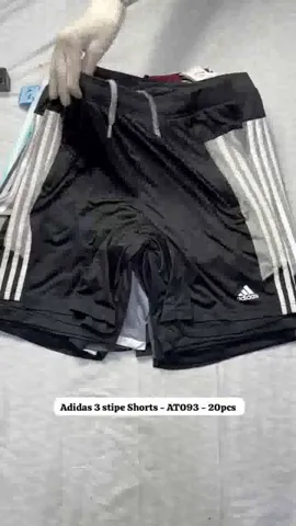 Adidas 3 striper Track Shorts