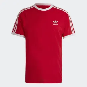 Adidas Original 3-STRIPES SJ TEE Men’s - BETTER SCARLET RED /WHITE
