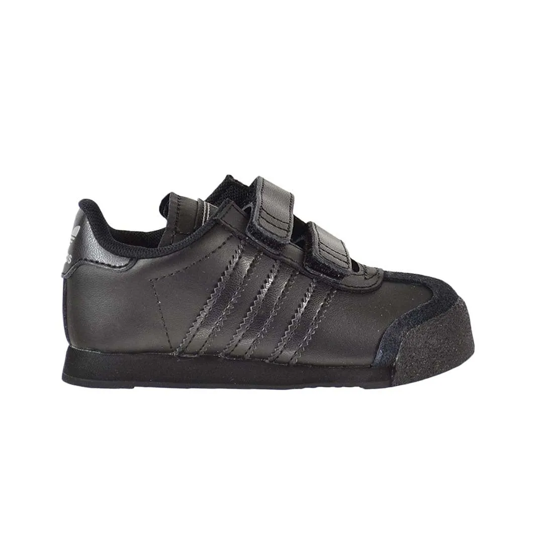 Adidas Original SAMOA CF Infant’s - BLACK1/BLACK1/METSIL/NOIR1/NOIR1/ARGM T