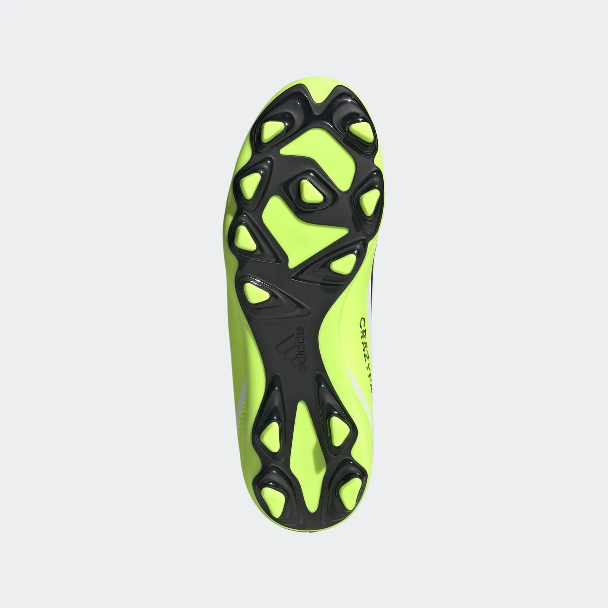 adidas X Crazyfast .4 FxG Boots- White/Lemon- JUNIOR