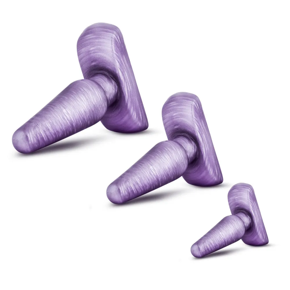 B Yours By Blush® | Trainer Kit Purple Swirl Anal Plug