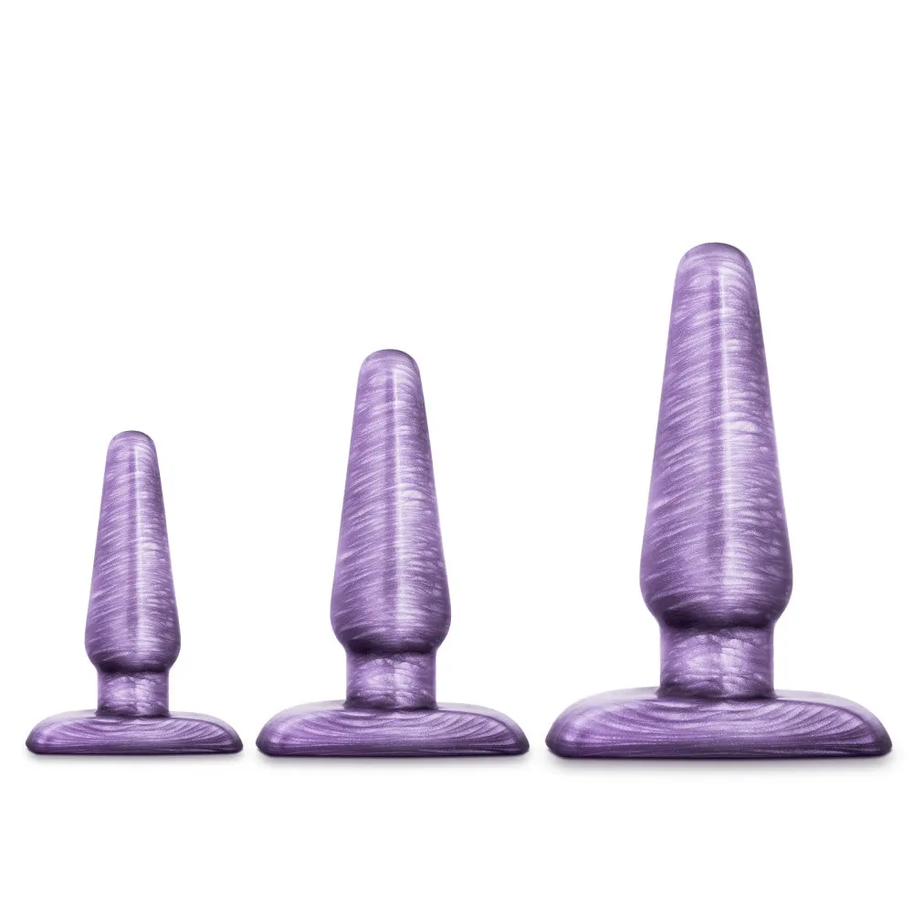 B Yours By Blush® | Trainer Kit Purple Swirl Anal Plug