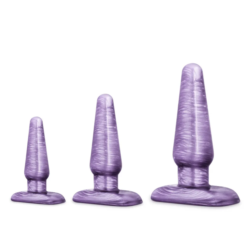 B Yours By Blush® | Trainer Kit Purple Swirl Anal Plug