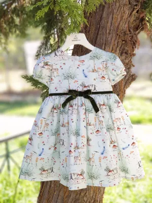 Baby's Girl Dress - COZI Green