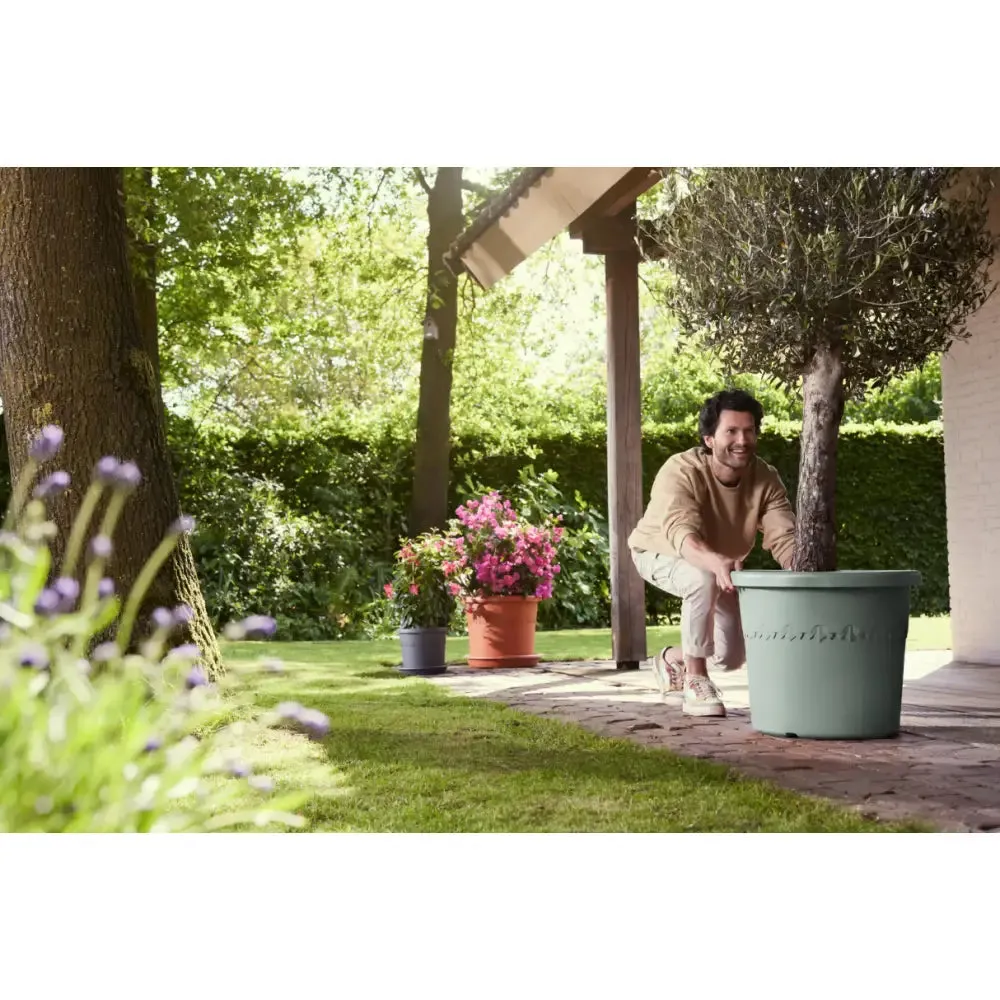 Elho Algarve Cilindro Plant Pots - Various Sizes and Colours
