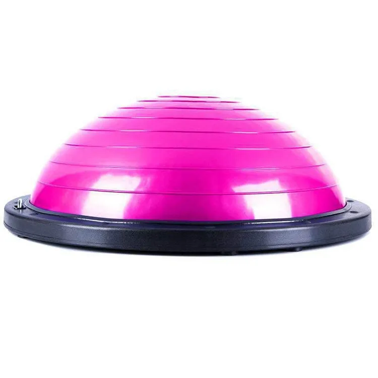 Explosion-proof Yoga Ball Sport Fitness Ball Balance Ball , Diameter: 60cm(Pink)