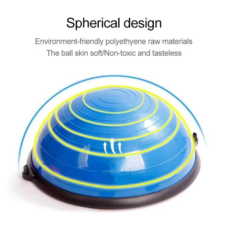 Explosion-proof Yoga Ball Sport Fitness Ball Balance Ball , Diameter: 60cm(Pink)