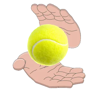 Floating Tennis Ball
