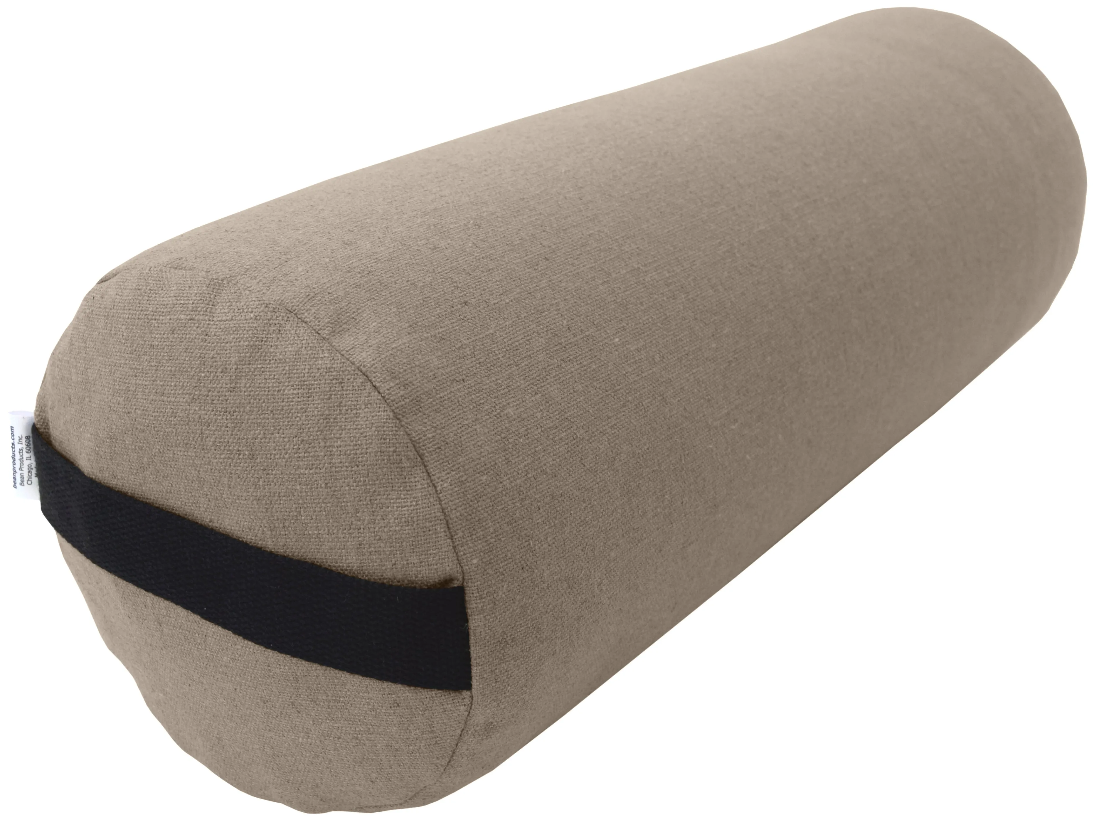 Hemp Yoga Bolster Rectangle Round Pranayama - Professional Studio Quality