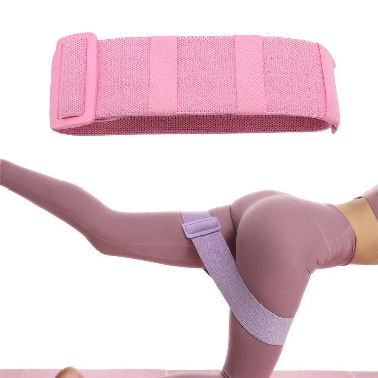LD-3606 Adjustable Non-Slip Yoga Belt Thickening Tension Belt(Pink)