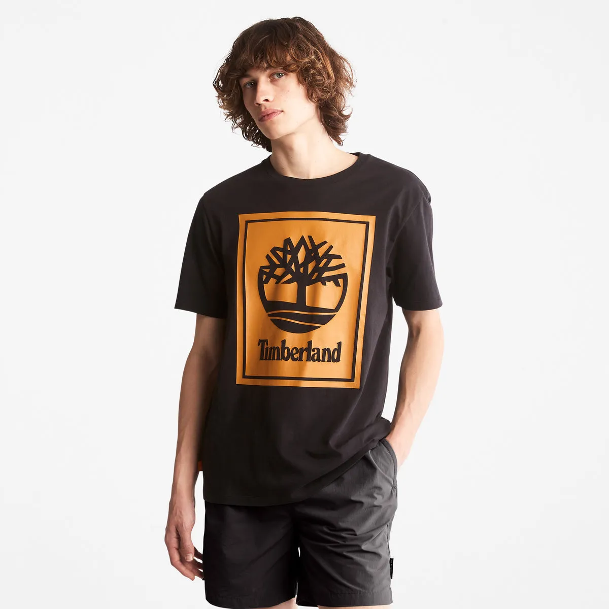 Men's Stack Logo Tee