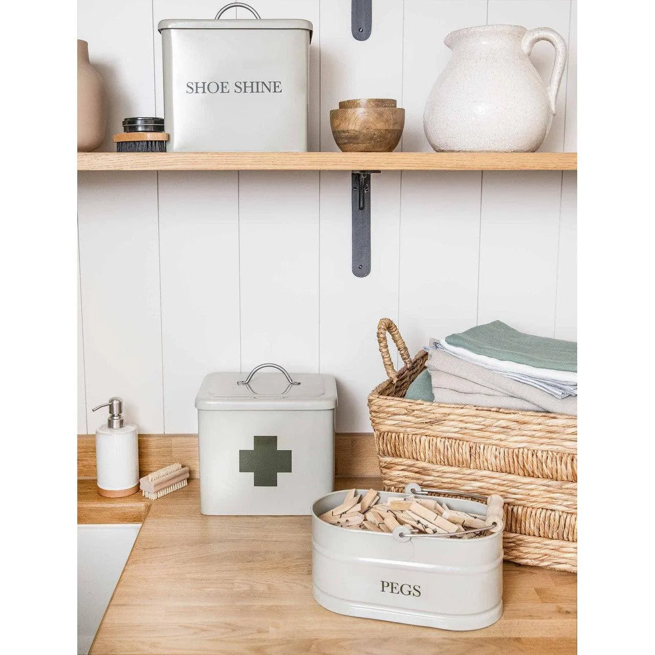 Original Shoe Shine Box | Clay