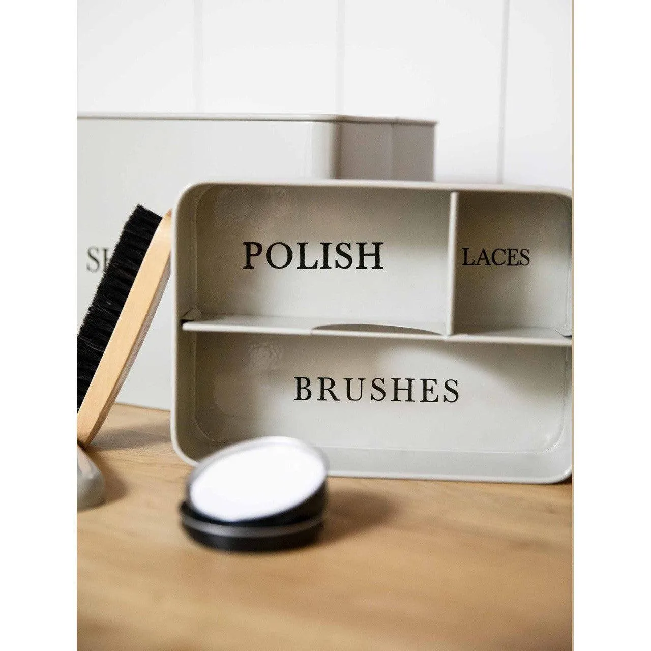 Original Shoe Shine Box | Clay