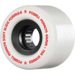 Powell Peralta Snakes 66 mm 75A White/Black Skateboard Wheels