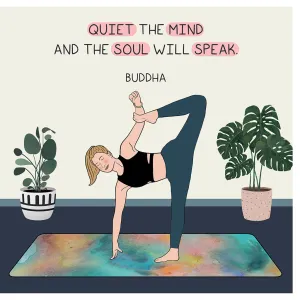 Quiet The Mind Doodle Card