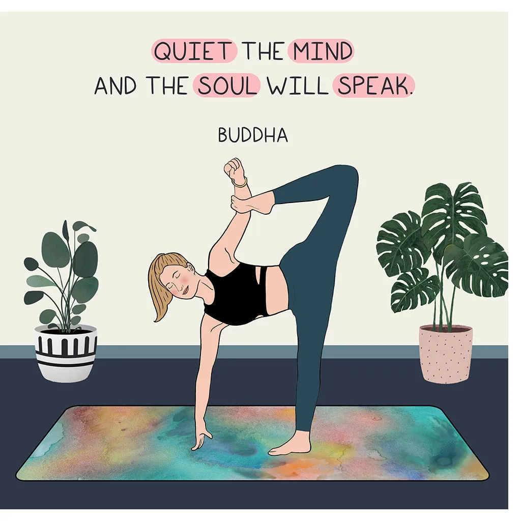 Quiet The Mind Doodle Card