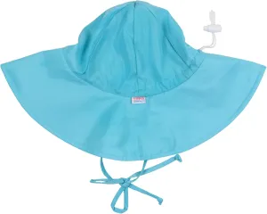 RuffleButts? Baby/Toddler Girls Baby/Toddler Sun Hat with UPF 50  Sun Protection and Floppy Wide Brim