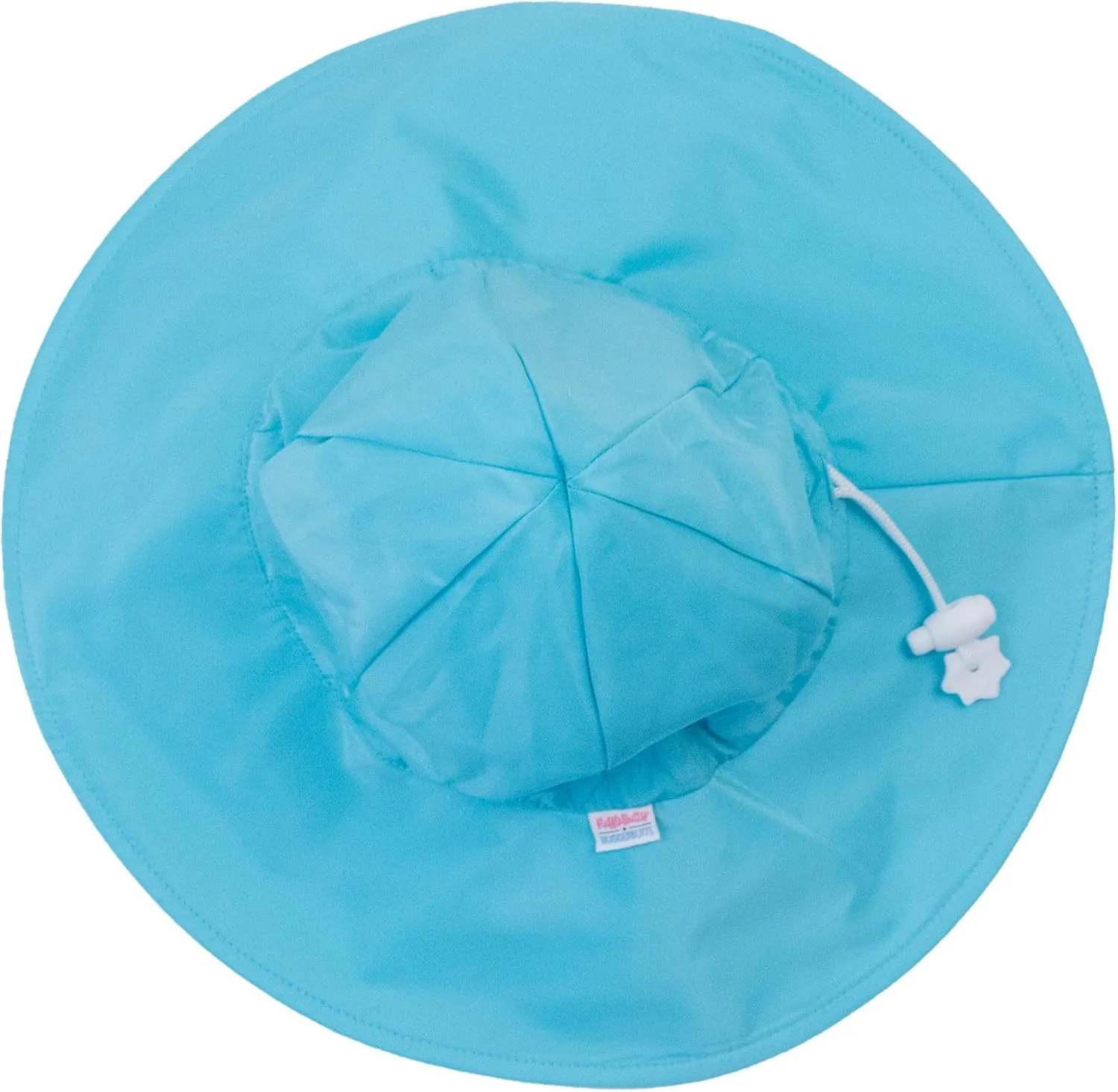 RuffleButts? Baby/Toddler Girls Baby/Toddler Sun Hat with UPF 50  Sun Protection and Floppy Wide Brim