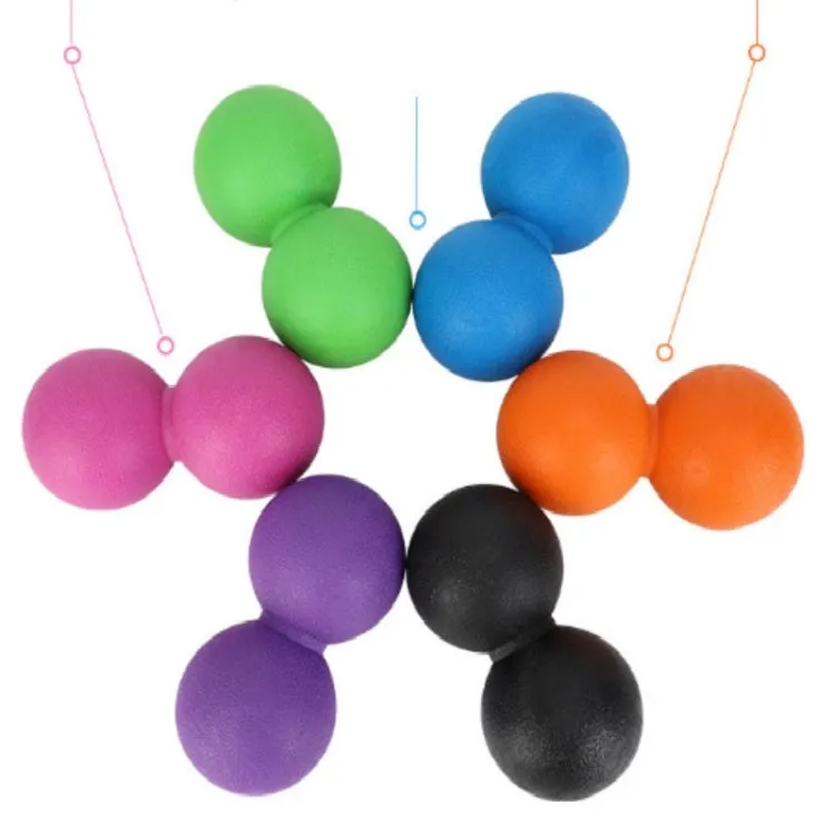Silicone Elastic Fitness Massage Ball Yaga Ball(Green)