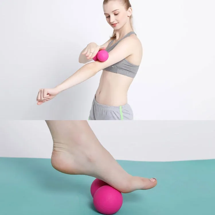 Silicone Elastic Fitness Massage Ball Yaga Ball(Green)