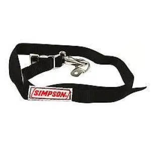 Simpson Helmet Restraint - Black