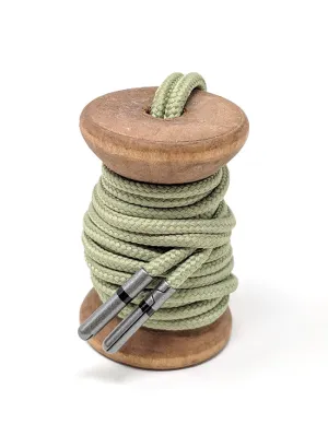 Solid Sage Dress Laces