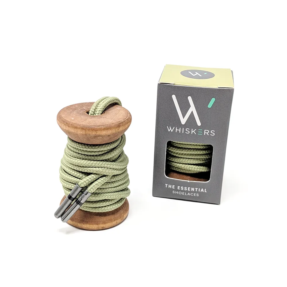 Solid Sage Dress Laces