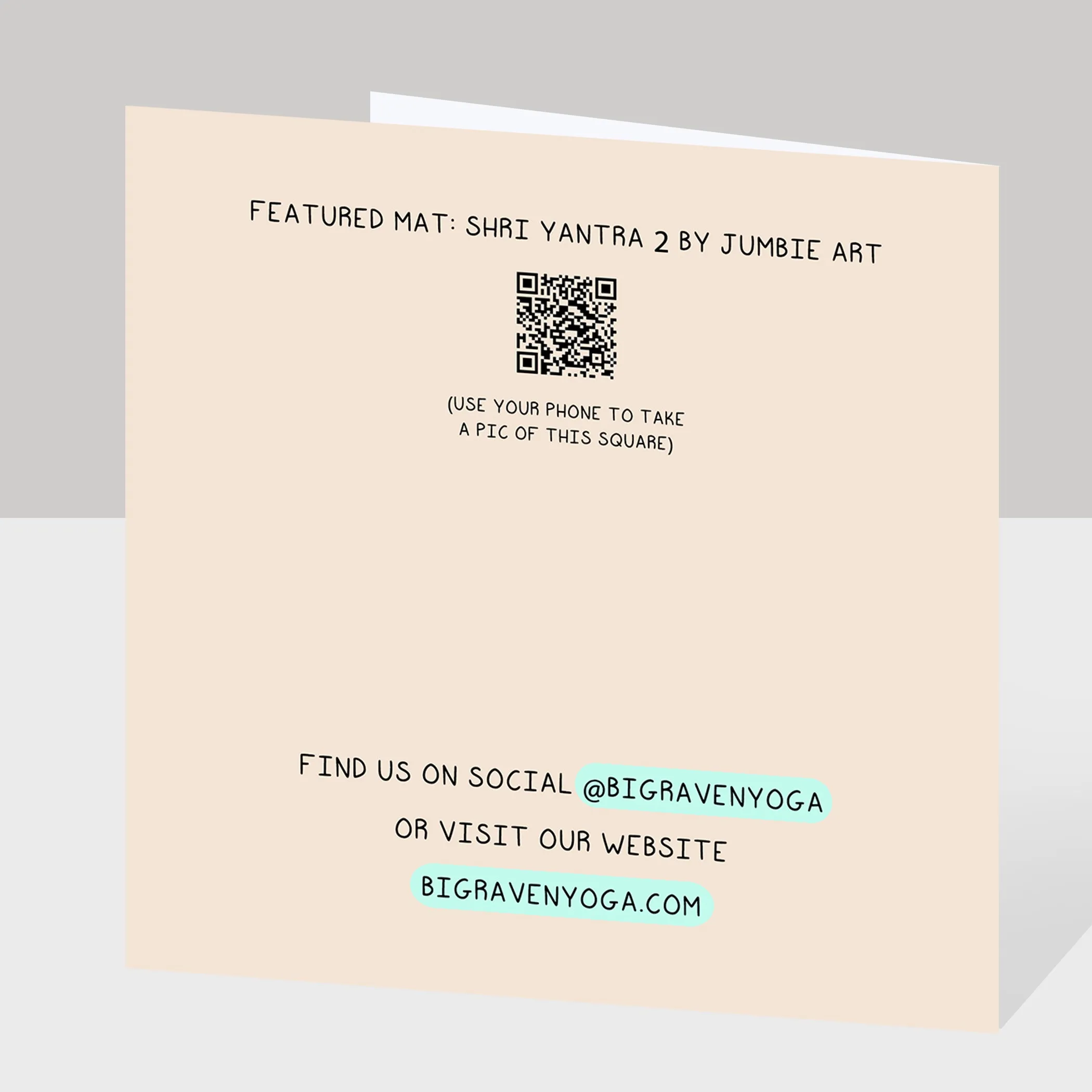 Sometimes You Need Yoga Doodle Card