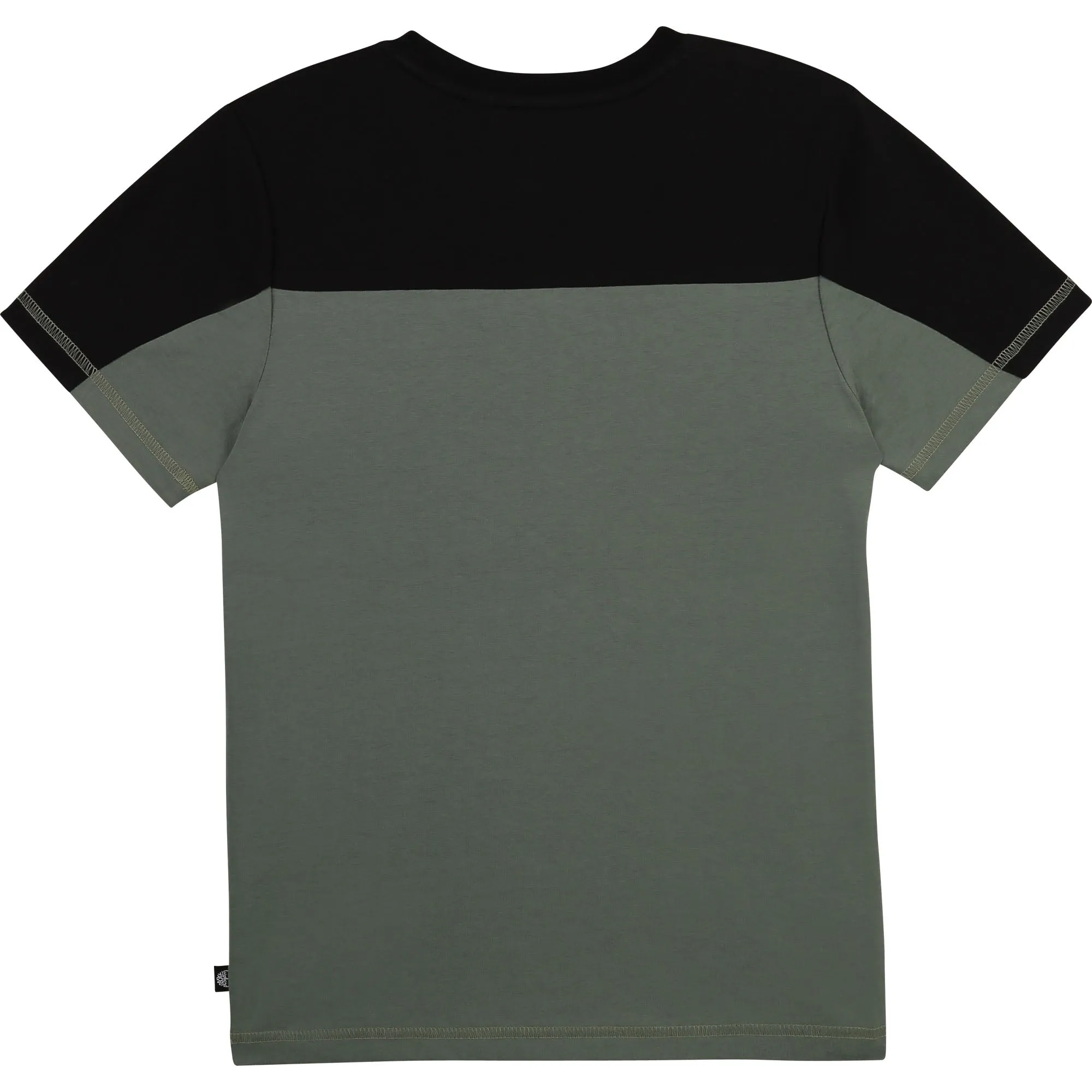 SS21 Timberland Boys Black & Khaki T-Shirt