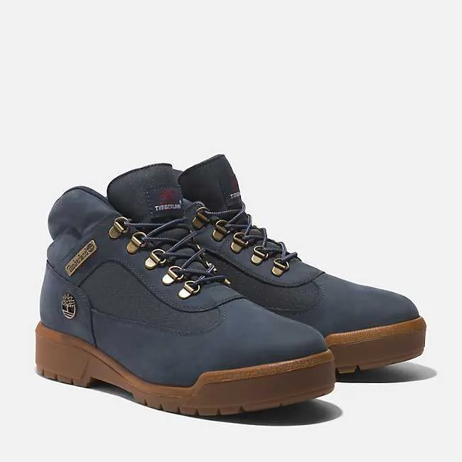 Timberland FIELD BOOT MID LACE UP   Men’s -DARK BLUE NUBUCK