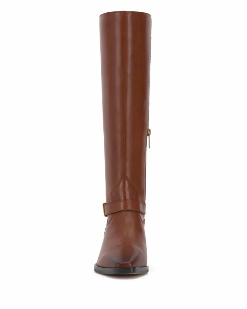 Vince Camuto MELISE4 EXTRA WIDE CALF WHISKY/BURNISHED LEA